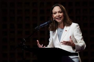 マチャド氏、民主化に期待　ベネズエラ帰国後初の記者会見