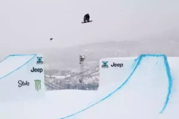 長谷川は9位、スノボ・スロープ　冬季Xゲーム最終日