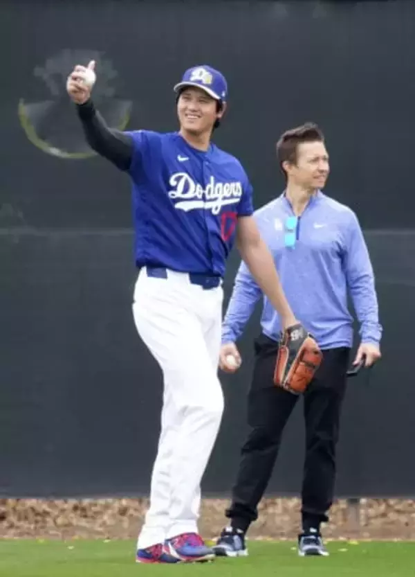 ドジャース勢キャンプイン　大谷と山本、WBCへ始動