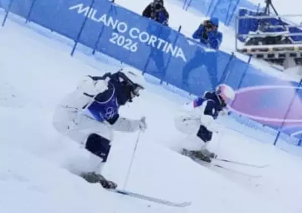 モーグル藤木日菜、惜敗も充実感　女子デュアル2回戦で