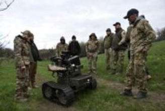 無人兵器だけで陣地奪還　歩兵投入せず、侵攻後初