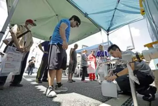 熊本地震、断水7万9千戸　国交省、防災トイレ派遣