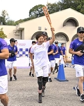アジアパラ聖火リレー始まる　岡崎市皮切りに、18日大会開幕