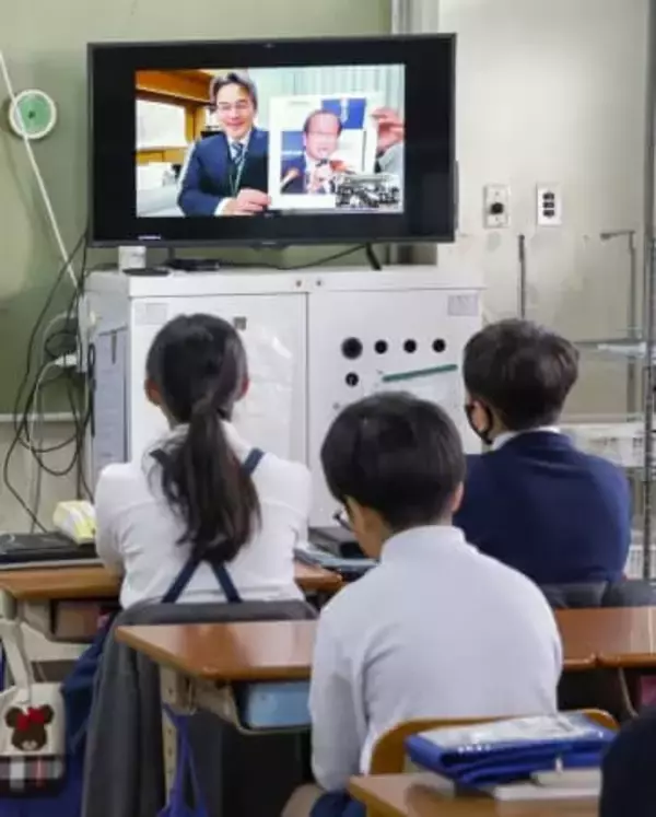 北川進さん受賞を地元祝福　大阪・寝屋川、特別授業も