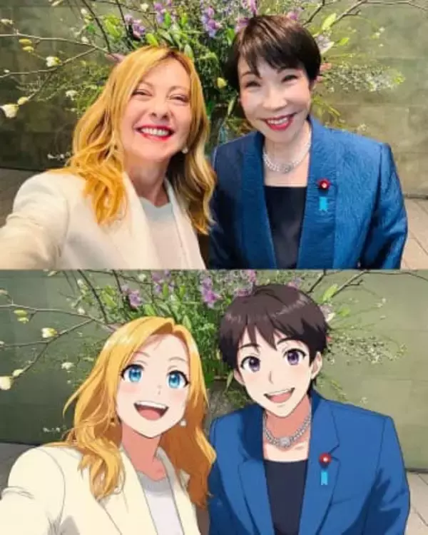 伊首相、高市氏と親密強調　Xにツーショット写真