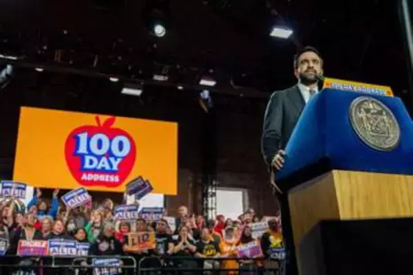 NY市長就任100日で成果誇示　世調支持率4割強、堅調な発進