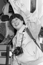 ＜あのころ＞和泉雅子さん北極点に到達　37年前の5月10日