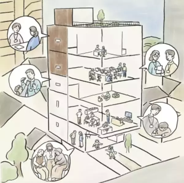 都市部「孤育て」防ぐ施設　親子の相談機関集約、福岡