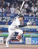 「ロ7―4オ（21日）　ロッテ西川が勝ち越し打」の画像1
