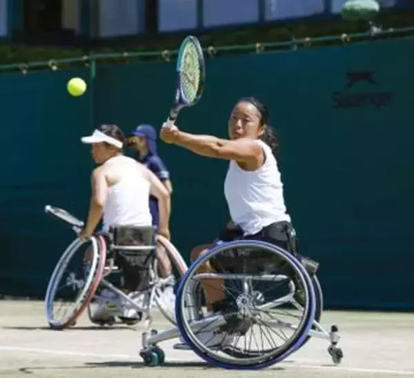 小田組、上地組が準決勝へ　ウィンブルドン車いすの部