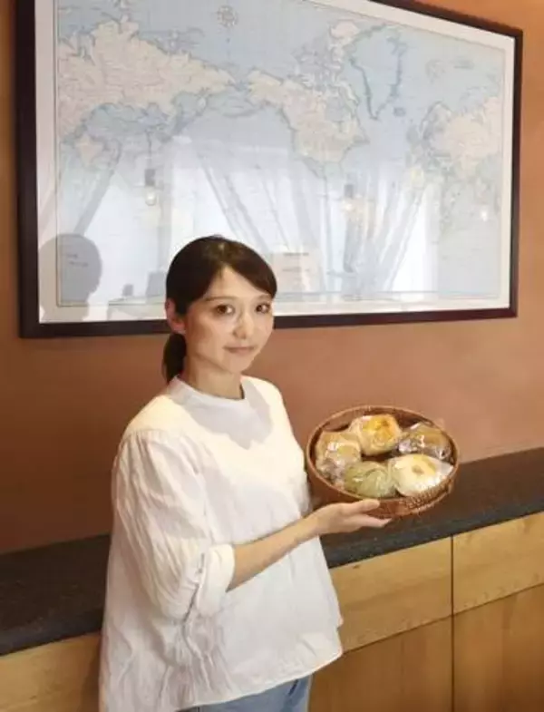 ベーグルで海外感じて　元CA、各国料理から着想