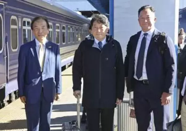 小野寺元防衛相、キーウ訪問　無人機技術で協力模索