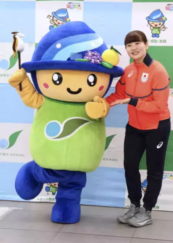 カーリング小谷「金」に意欲　地元相模原市で壮行会