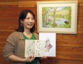 イラストで伝える魅力、森と人つなぐ　林野庁出身の森林業漫画家「恩恵意識して」