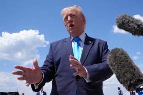 米、イラン合意「急がず」　トランプ氏、数日見極め
