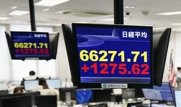 東証、初の6万6000円台　最高値更新、米ハイテク株高で