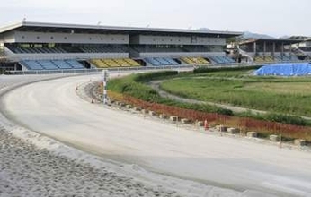 笠松競馬場から馬1頭脱走　けが人なし