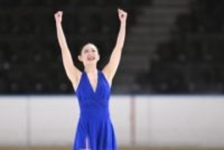 青木祐奈V、島田麻央SPで首位　国民スポーツ大会スケート第2日
