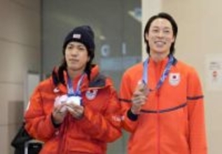 小林陵侑「学びの多い五輪」　帰国会見、2030年大会へ意欲