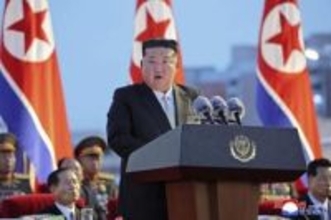 金正恩氏「核保有国の地位堅持」　施政演説、韓国を敵と公認