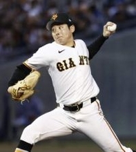 巨5―1中（22日）　竹丸、10奪三振で3勝目