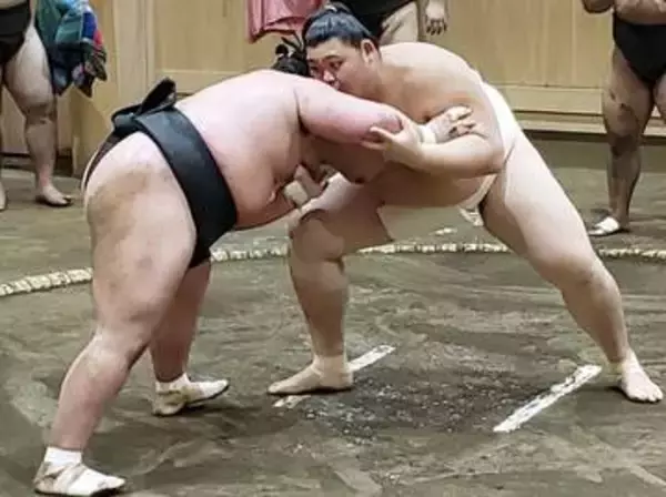 大の里15番、秋場所へ稽古再開　鋭い出足、内容に納得