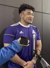 ラグビー具智元「残念な気持ち」　新規定で公取委申告の神戸選手