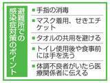 「避難所の感染症対策、徹底を　夏に流行の手足口病も拡大」の画像1