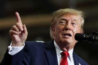 イランの石油「奪える」　トランプ氏、優勢維持主張