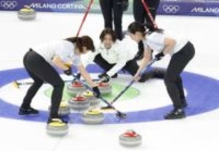 日本、スイス破り1次Lで初勝利　カーリング・14日