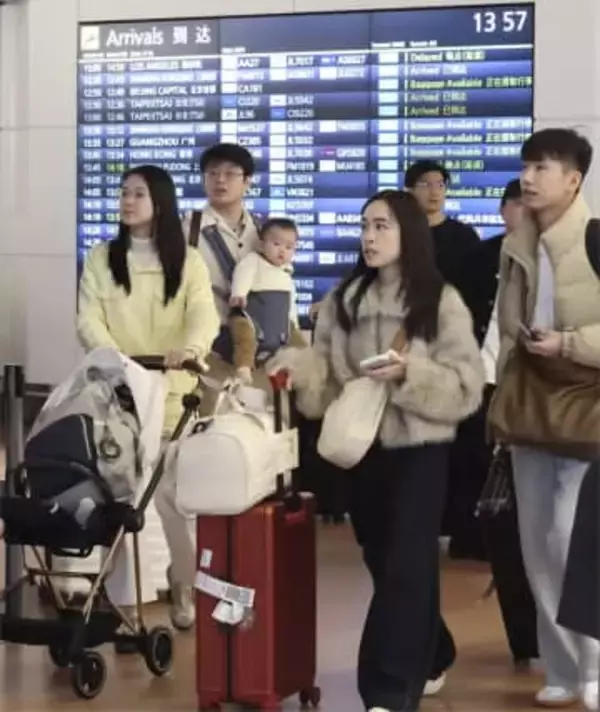 10～12月の中国客消費額減　関係悪化影響、全体は好調