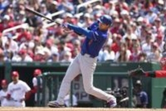 大谷3ラン、今季初本塁打　岡本無安打、村上は1安打