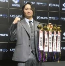 沢村賞の伊藤、3.4億円で更改　日本ハム、8勝の達は4倍増