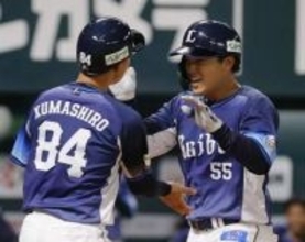 ソ6―8西（7日）　仲三がプロ初本塁打