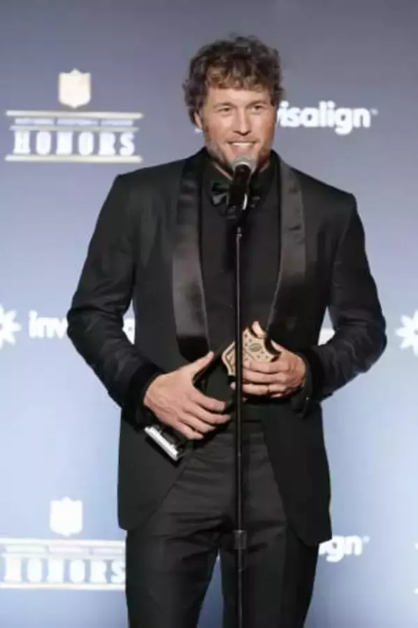 NFL、スタッフォードがMVP　リーグ1位の46TD