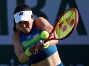 テニス、坂詰姫野が2回戦進出　BNPパリバ・オープン