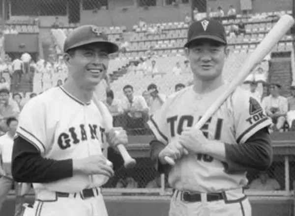 ＜あのころ＞球宴前の王選手と張本選手　56年前の7月18日