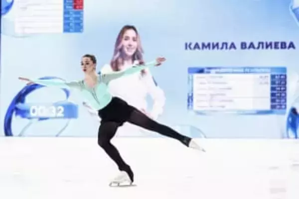 ロシアのワリエワが復帰戦6位　フィギュアのジャンプ大会