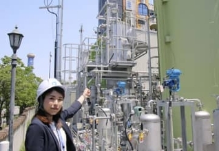 万博施設にごみ由来のガス供給　大阪ガス、人工島で実証実験
