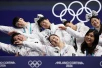 ペア不在の韓国は初日7位　フィギュア団体