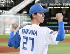 ドラ1大川慈英「強気の投球を」　日本ハムが新入団選手発表