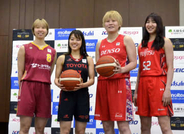 バスケ、山本「絶対に優勝を」　Wリーグ・プレーオフ会見