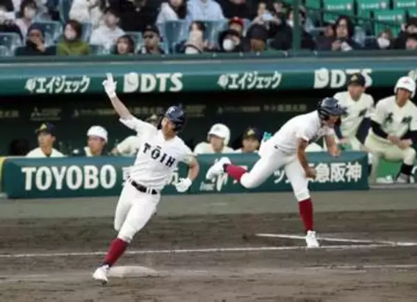 英明3―4大阪桐蔭　大阪桐蔭が競り勝つ