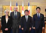 「日フランス、自由な太平洋へ結束　2プラス2、防衛協力強化で一致」の画像1