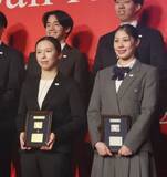「梶本一花が最優秀選手　日本水連表彰式」の画像1