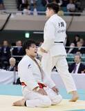 「90キロ級の田嶋が柔道日本一　全日本選手権、村尾を破る」の画像1