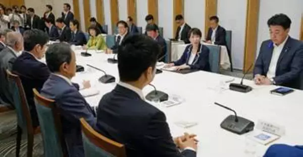 政府提出法案、全て成立を　首相、終盤国会で協力要請