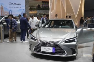 緊張下、日本車に反応さまざま　中国広州で国際モーターショー