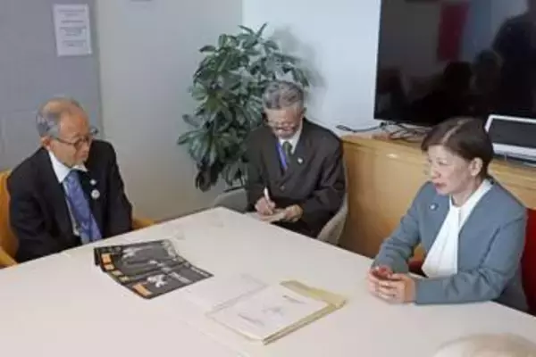 被爆者と国連事務次長会談　中満氏、NPT会議に期待