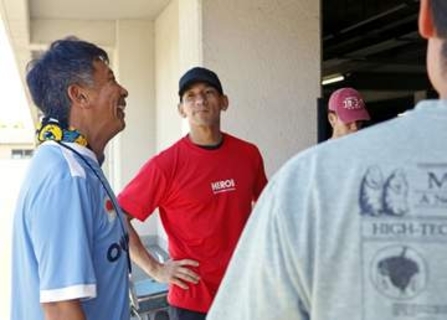 アスリートが熊本被災児童を支援　中田英寿さんら、宇城市で